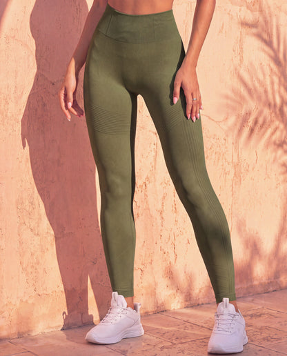 All Season Lift and Shape Leggings - Green