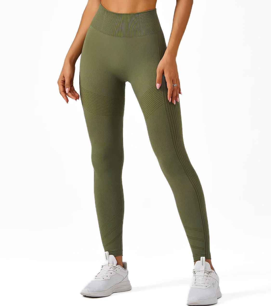 All season Lift-and-Shape leggings in green