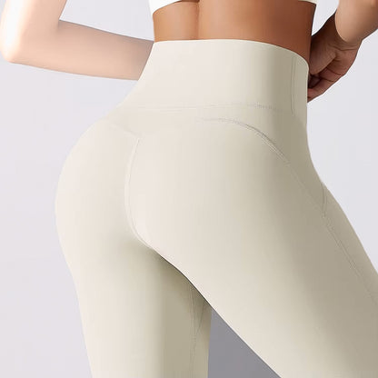 Airy Like a Fairy Leggings - Beige White