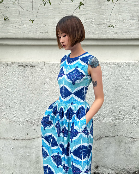 Lightplay Diamond Print Dress