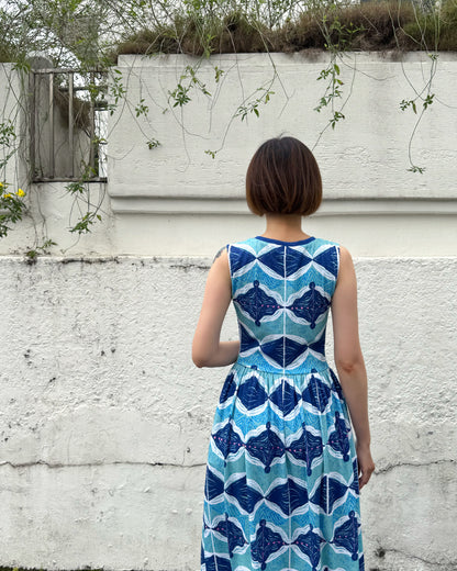 Lightplay Diamond Print Dress