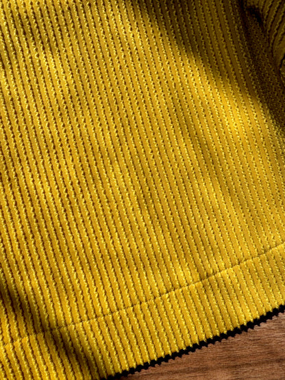 Texture Yellow Crop Top