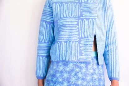 Line Bricks Mohair Split Top