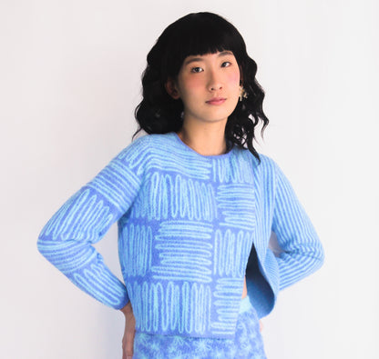 Line Bricks Mohair Split Top
